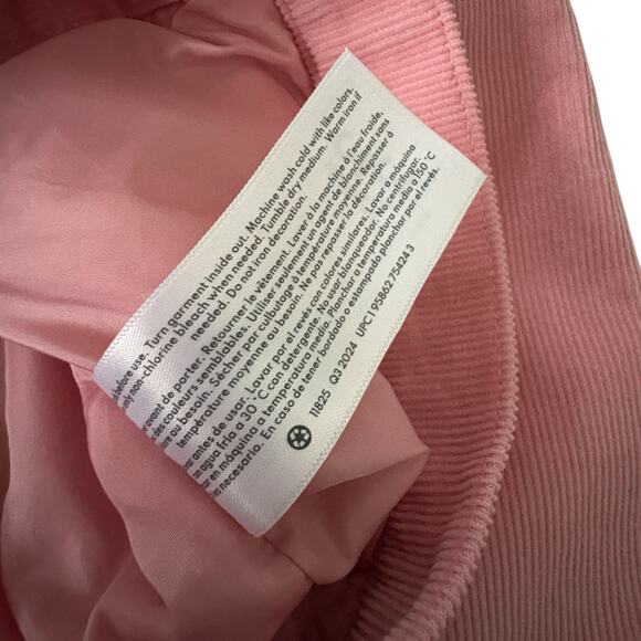 OshKosh B’gosh Pink Corduroy Sherpa Jacket 2T Toddler Barbiecore Cozy Winter - Picture 4 of 7